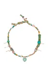 Joie Digiovanni Sparkling Star 18k Yellow Gold Multi-stone Necklace