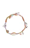 Joie Digiovanni Spring Sparkling Stainless Steel Multi-stone Necklace In Multi