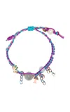 Joie Digiovanni Trippy Barbie Stainless Steel Multi-stone Bracelet