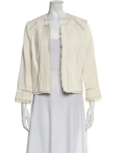 Pre-owned Joie Evening Jacket In Neutral