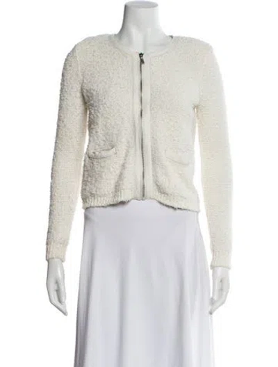 Pre-owned Joie Evening Jacket In White