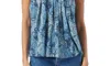 Joie Fern Cotton Tank Top In Regatta Multi In Multi