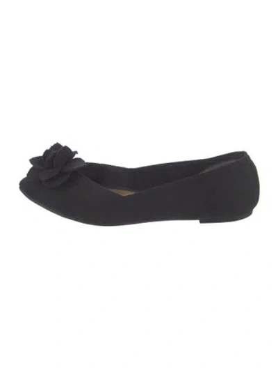 Pre-owned Joie Flats In Black