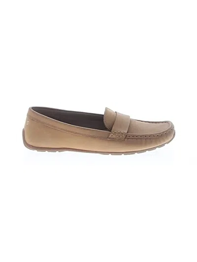 Pre-owned Joie Flats In Brown