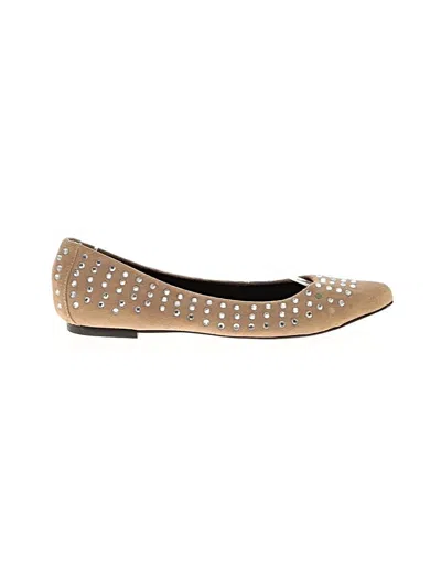 Pre-owned Joie Flats In Brown