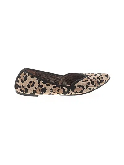 Pre-owned Joie Flats In Brown
