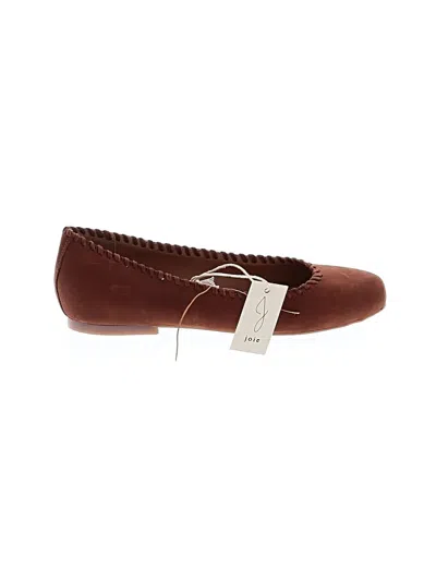 Pre-owned Joie Flats In Brown