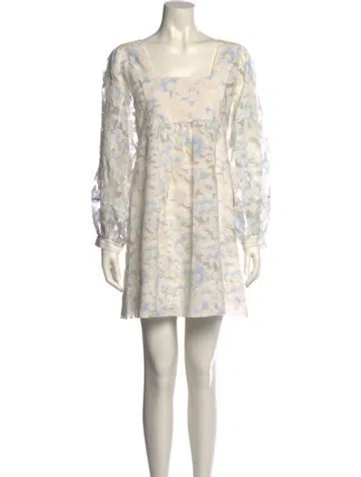 Pre-owned Joie Floral Print Mini Dress