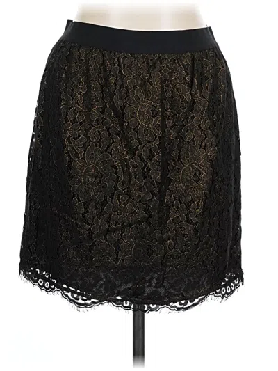 Pre-owned Joie Formal Skirt In Black