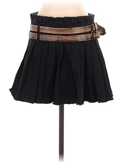 Pre-owned Joie Formal Skirt In Black