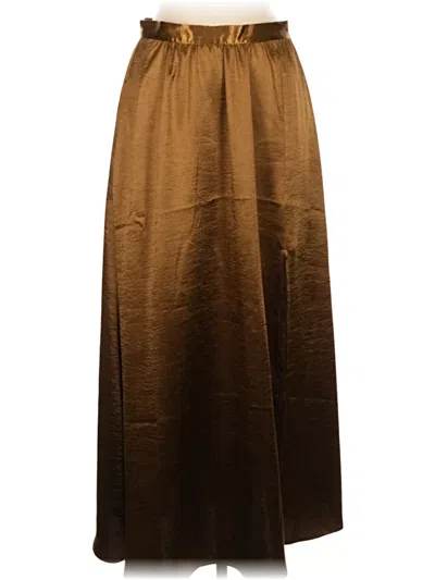Pre-owned Joie Formal Skirt In Brown