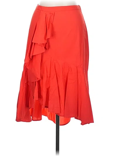 Pre-owned Joie Formal Skirt In Red