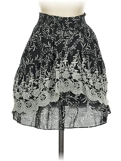 Pre-owned Joie Formal Skirt In Silver