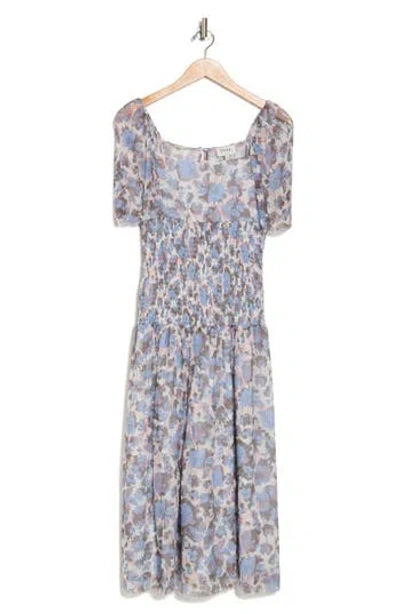 Joie Gillian Floral Print Silk Midi Dress In English Manor Multi