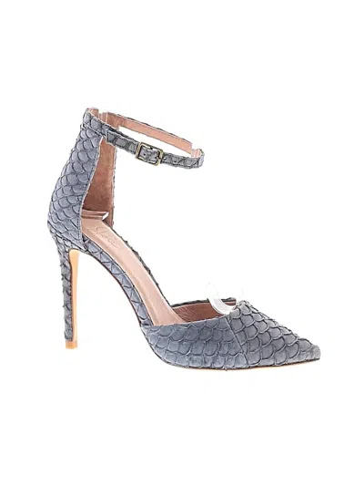 Pre-owned Joie Heels In Gray