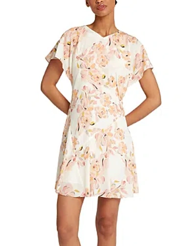 Joie Hunter Floral Print Dress In Neutral