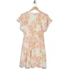 Joie Hunter Floral Shift Dress In White