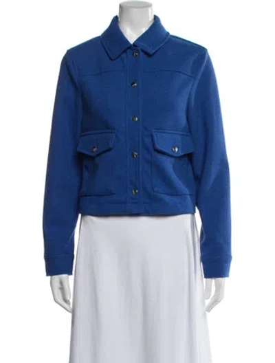 Pre-owned Joie Jacket In Blue
