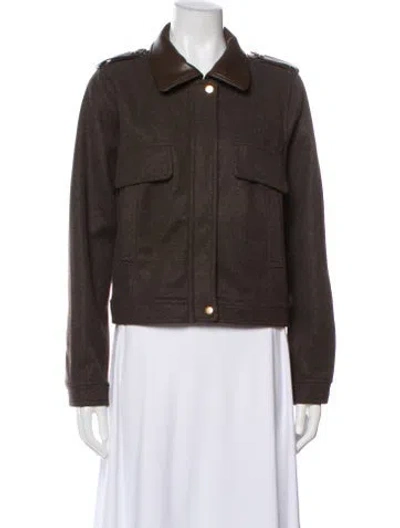 Pre-owned Joie Jacket In Brown