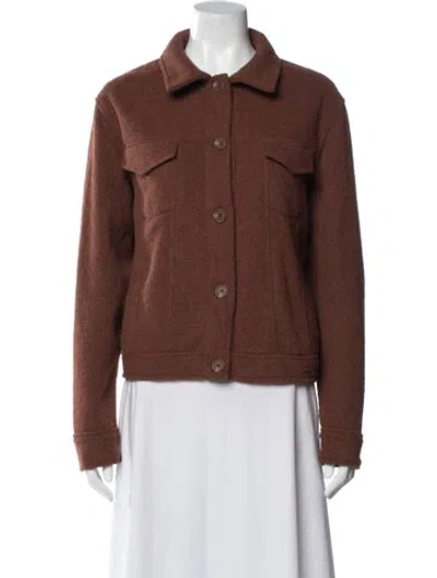 Pre-owned Joie Jacket In Brown