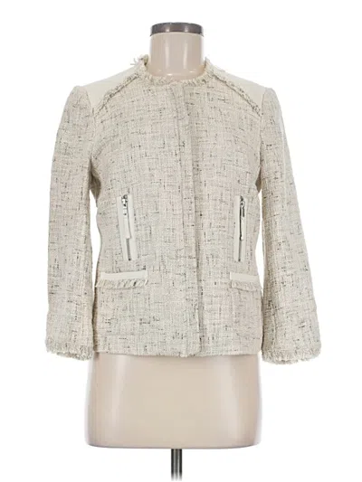 Pre-owned Joie Jacket In Ivory