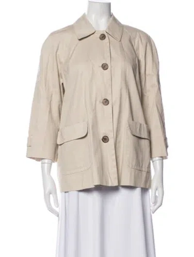 Pre-owned Joie Jacket In Neutrals