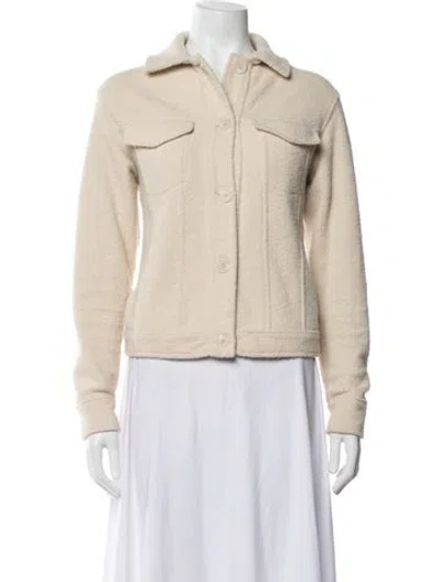 Pre-owned Joie Jacket In Neutrals