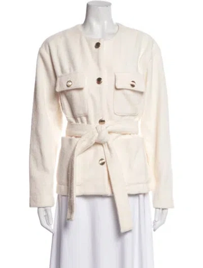 Pre-owned Joie Jacket In Neutrals