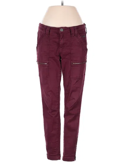 Pre-owned Joie Jeggings In Burgundy