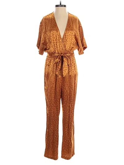 Pre-owned Joie Jumpsuit In Brown