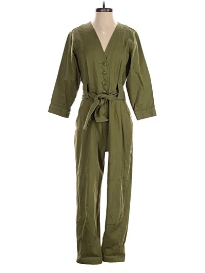 Pre-owned Joie Jumpsuit In Green