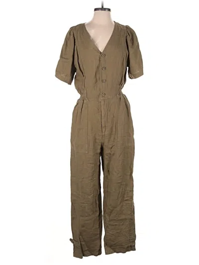 Pre-owned Joie Jumpsuit In Green