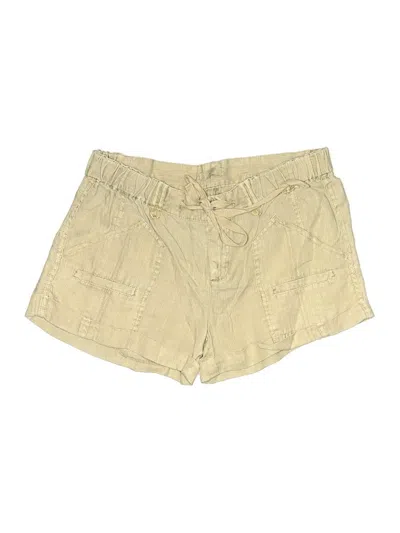 Pre-owned Joie Khaki Shorts In Gold