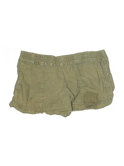 Pre-owned Joie Khaki Shorts In Green