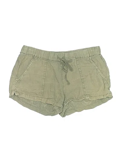 Pre-owned Joie Khaki Shorts In Green