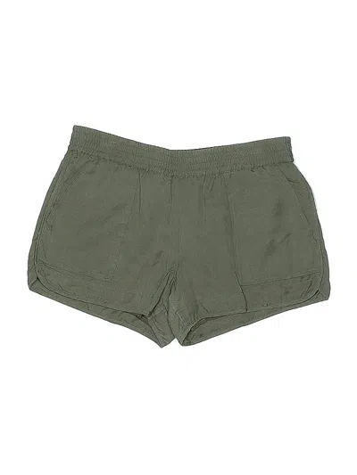 Pre-owned Joie Khaki Shorts In Green