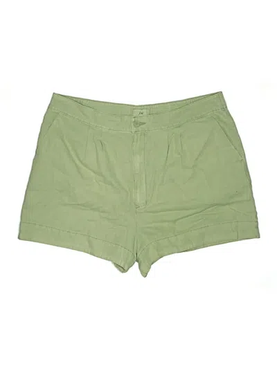Pre-owned Joie Khaki Shorts In Green