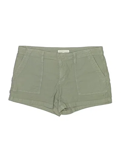 Pre-owned Joie Khaki Shorts In Green