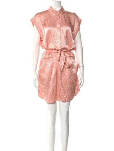 Pre-owned Joie Knee-length Dress In Pink