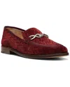 Joie Laila Sp Velvet Loafer In Red