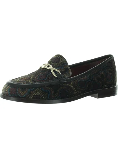 Joie Laila Womens Velvet Dressy Loafers In Multi