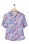 Joie Lanir Button-up Shirt In Daphne Multi