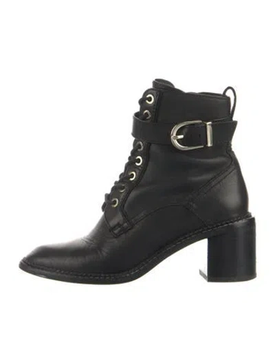 Pre-owned Joie Leather Boots In Black
