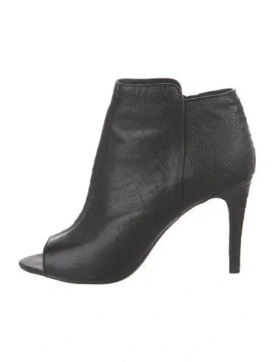 Pre-owned Joie Leather Boots In Black