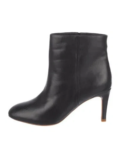 Pre-owned Joie Leather Boots In Black