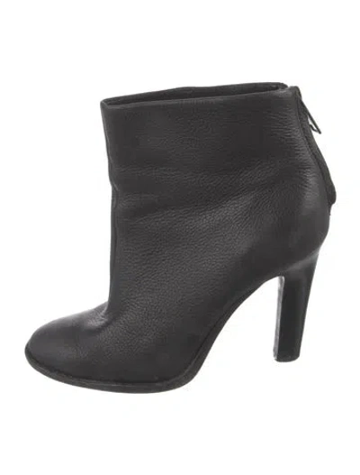 Pre-owned Joie Leather Boots In Black