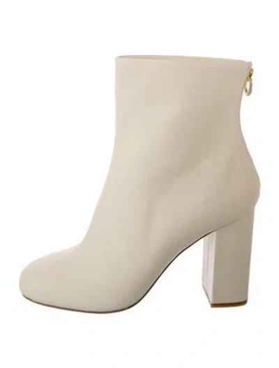 Pre-owned Joie Leather Boots In Neutral