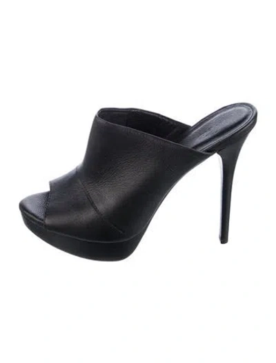 Pre-owned Joie Leather Mules In Multi