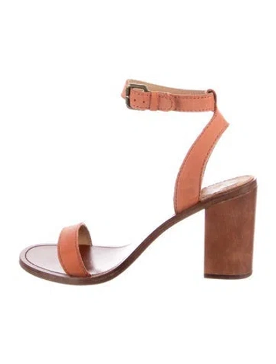 Pre-owned Joie Leather Sandals In Multi