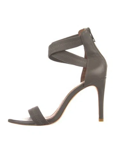 Pre-owned Joie Leather Sandals In Neutrals